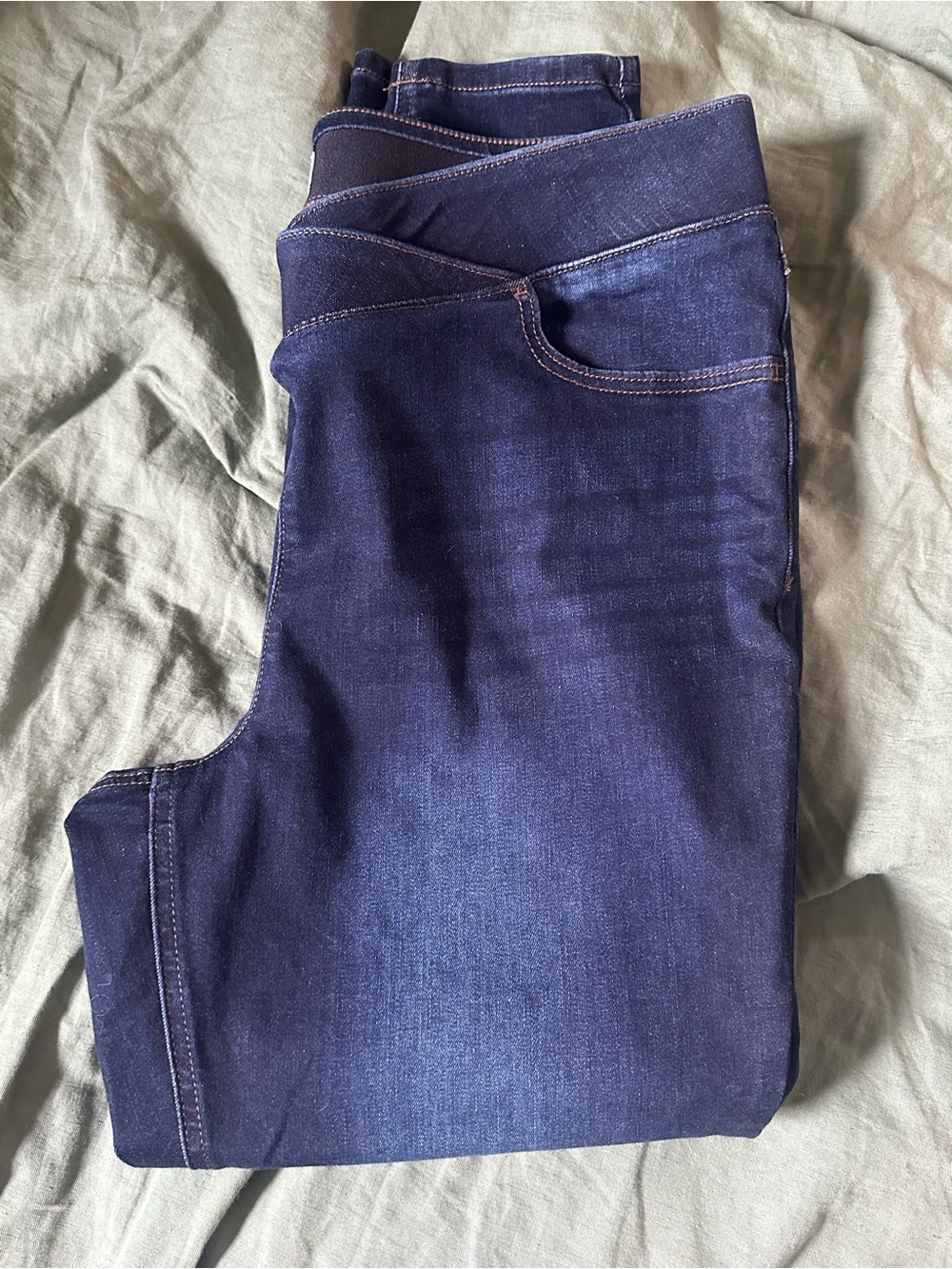 Maurices Indigo Blue Women's Pull On High Rise Super Skinny Jeans